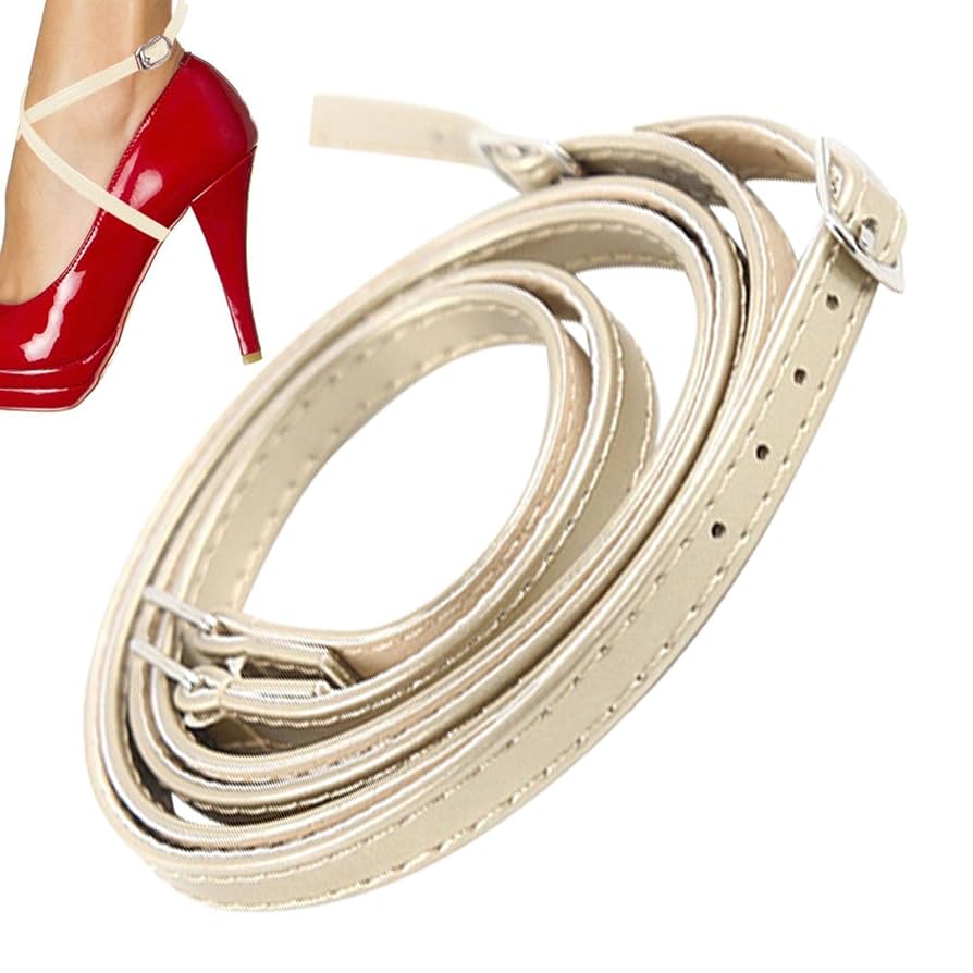 【近日削除】クロスストラップヒールシューズ M ゴールド ストラップ付レザーハイヒールシューズ - レッド | ZARA Japan